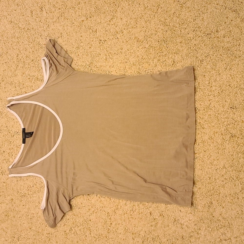 Forever 21 Cold Shoulder Top